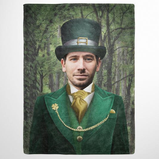 The Leprechaun - Custom Fleece Blanket