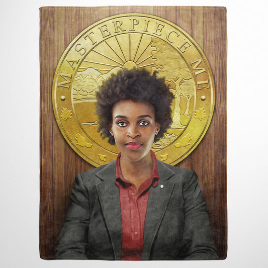 The Leslie - Custom Fleece Blanket