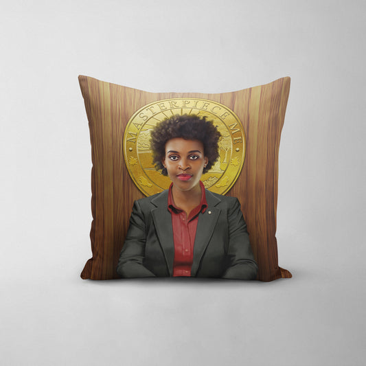 The Leslie - Custom Throw Pillow