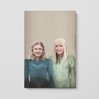 The Little Ladies - Custom Canvas