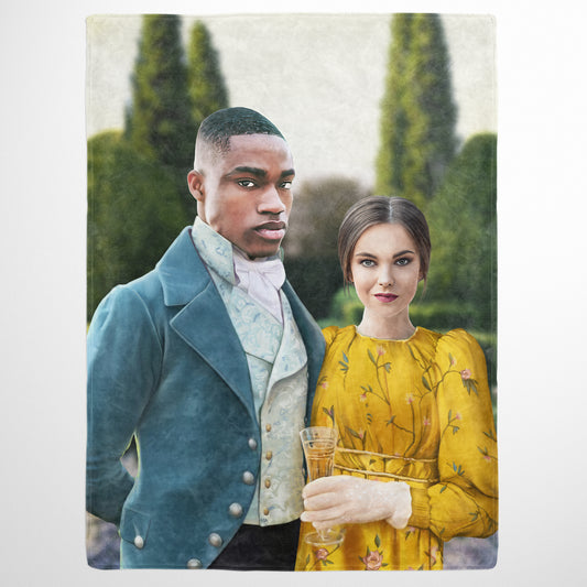 The Marina and Colin - Custom Fleece Blanket
