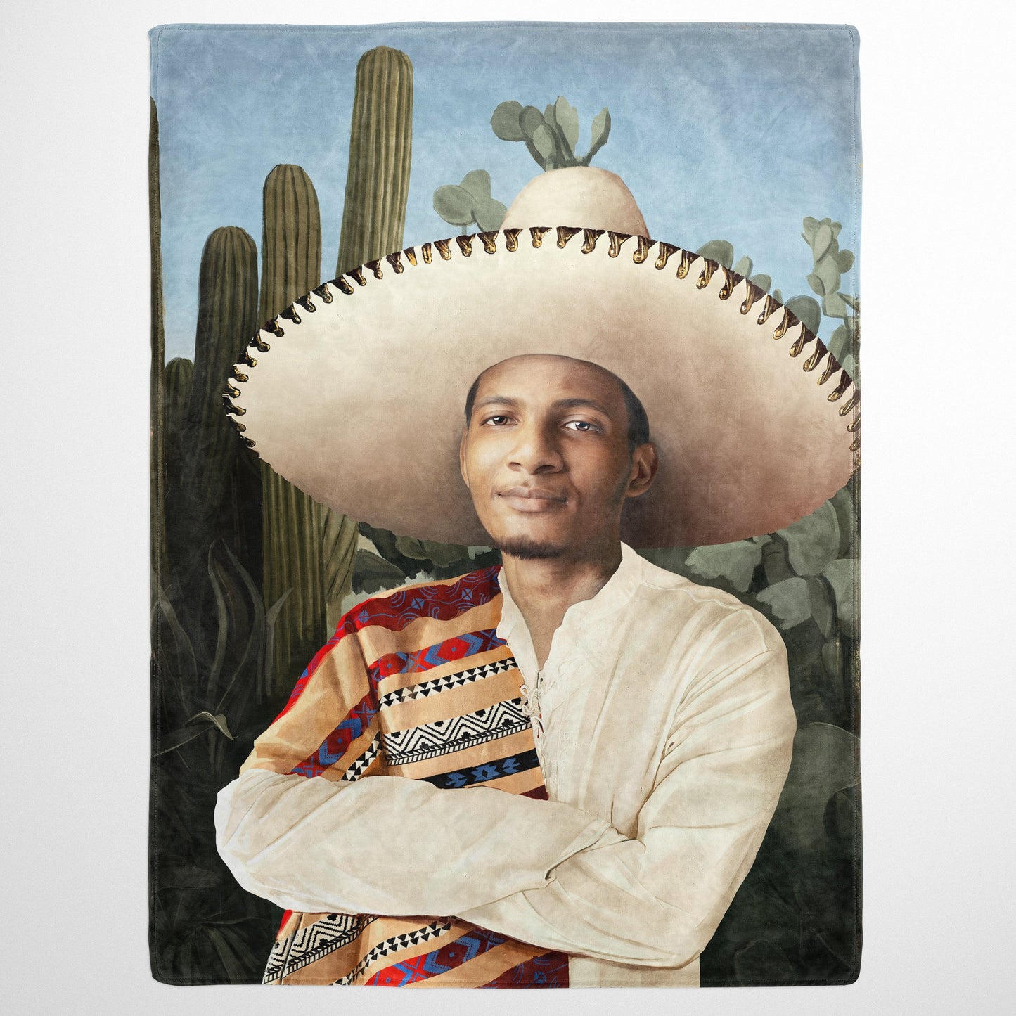 The Sombrero - Custom Fleece Blanket