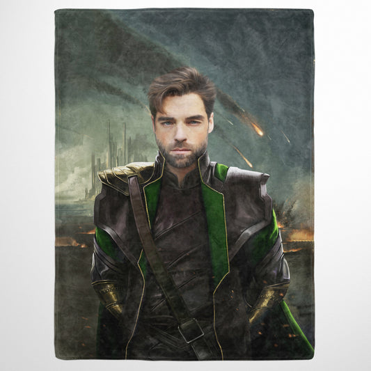 The Mischief God - Custom Fleece Blanket