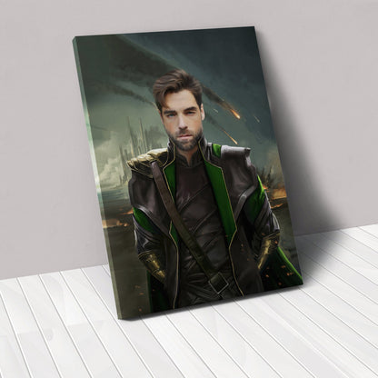 The Mischief God - Custom Canvas