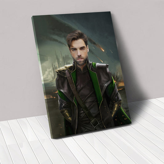 The Mischief God - Custom Canvas