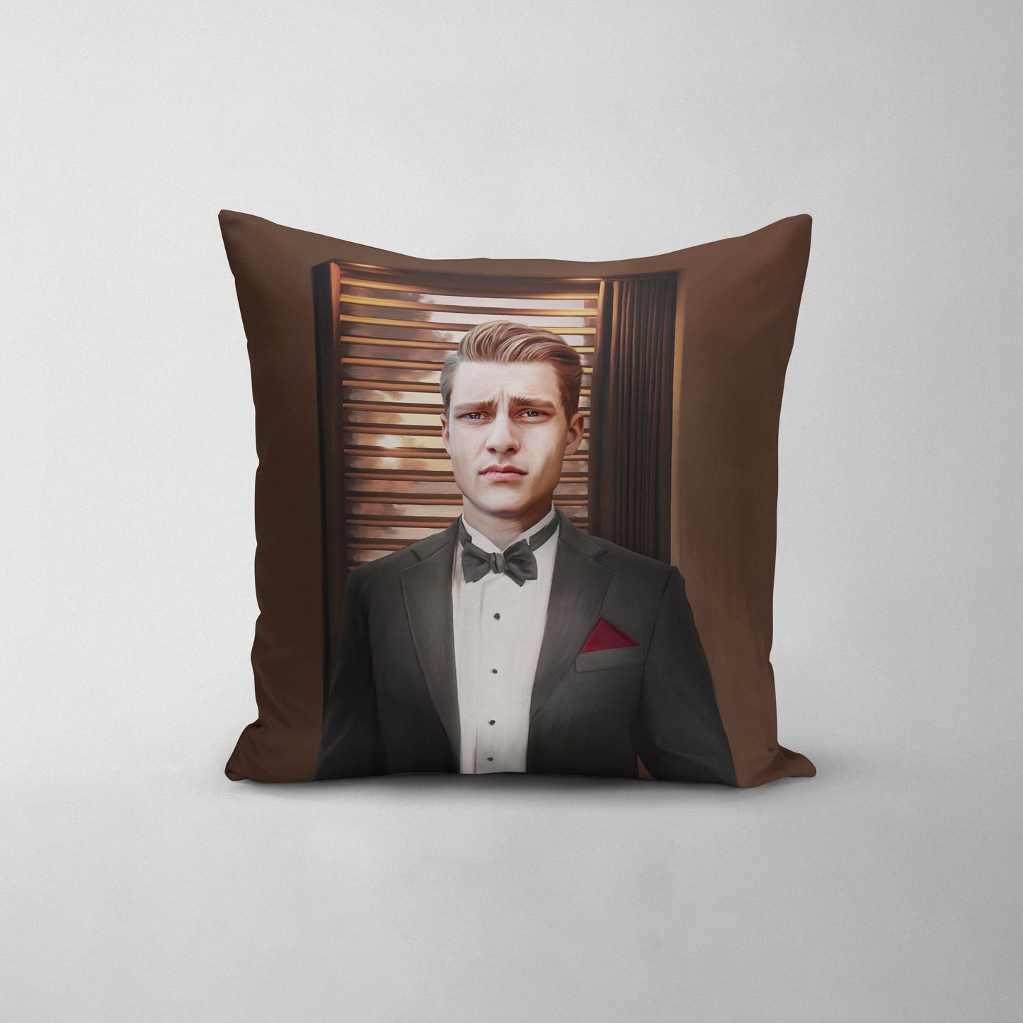The Mobster - Custom Throw Pillow