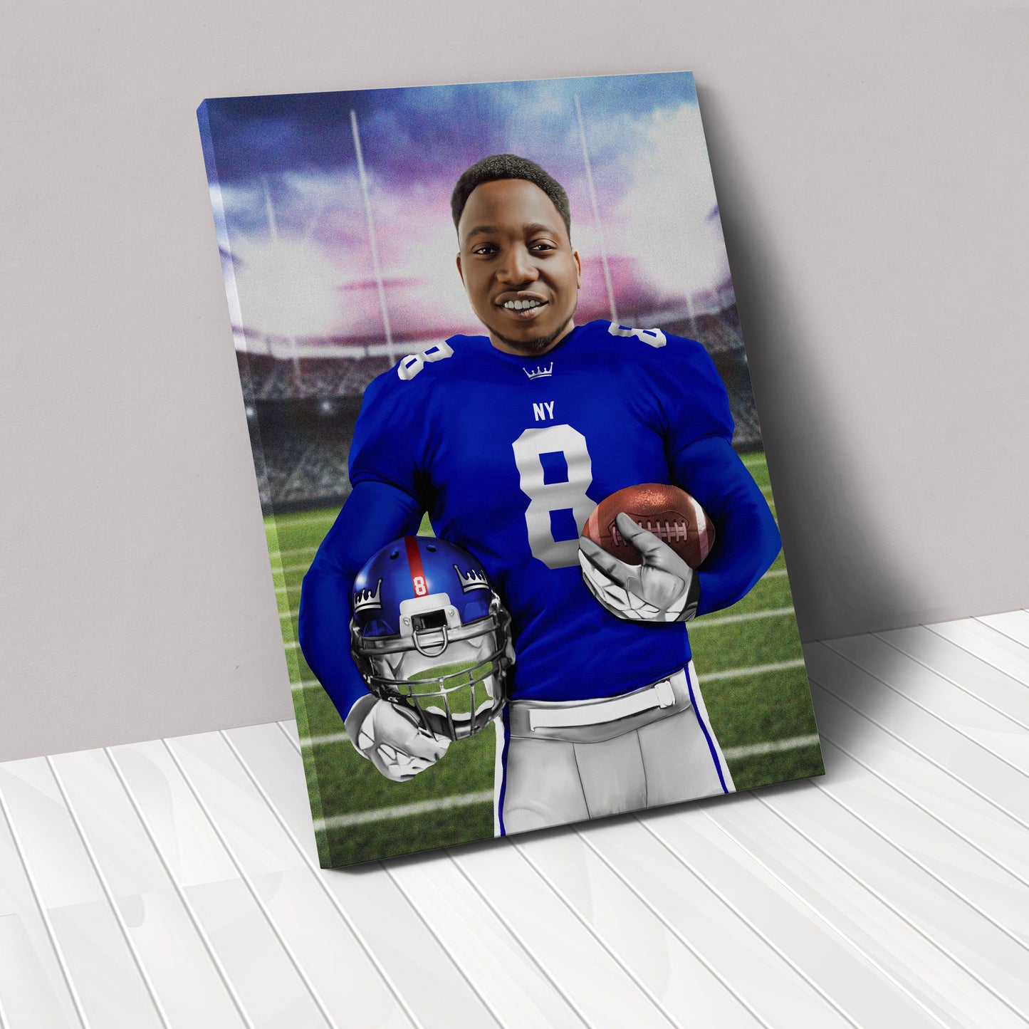 The NY Blues - Custom Canvas