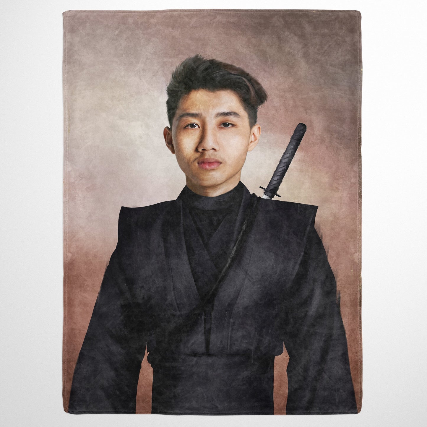 The Ninja - Custom Fleece Blanket