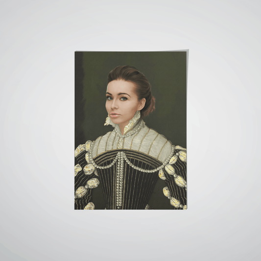 The Pearled Lady - Custom Poster