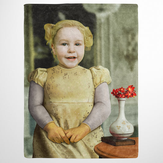 The Penelope - Custom Fleece Blanket