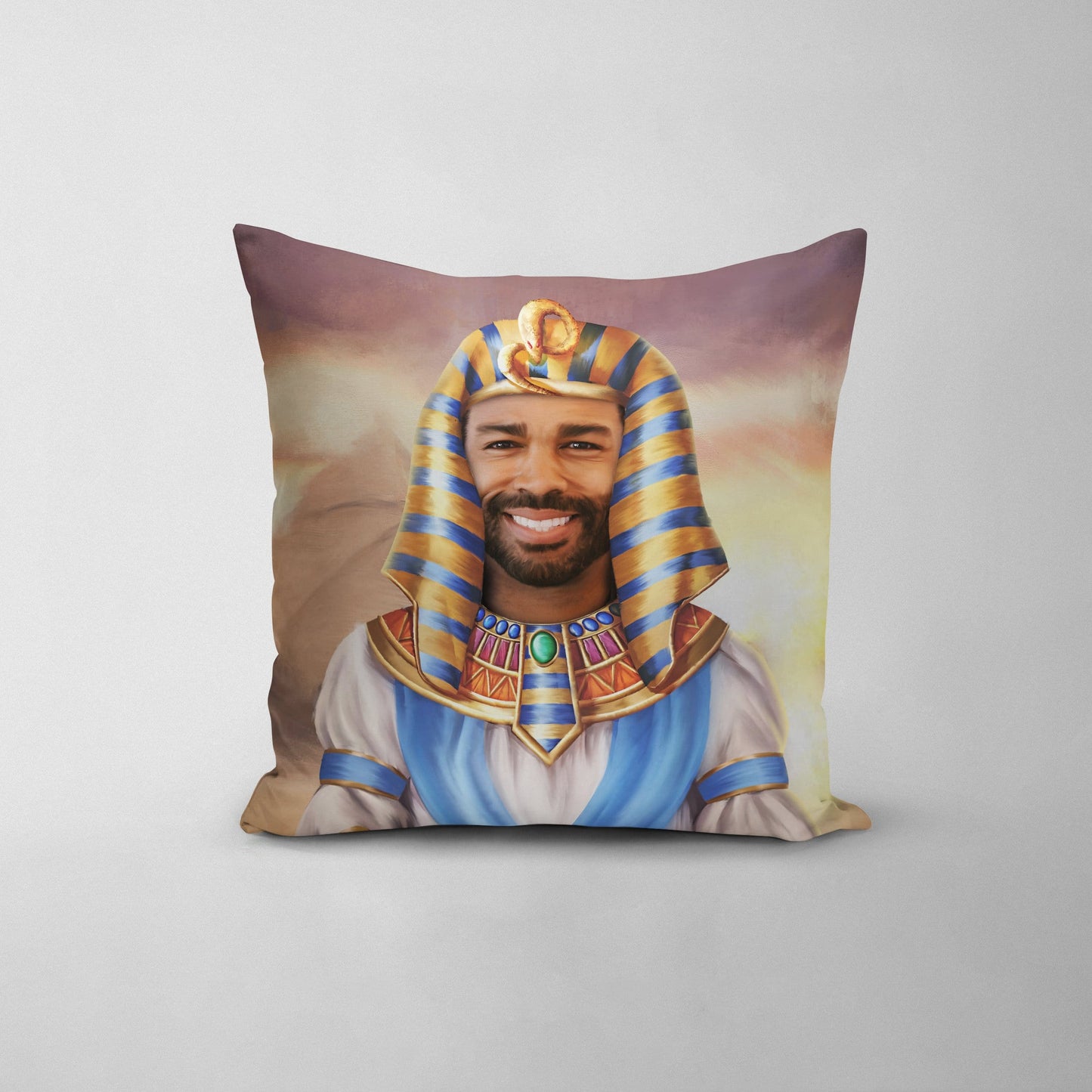 The Pharaoh - Custom Throw Pillow