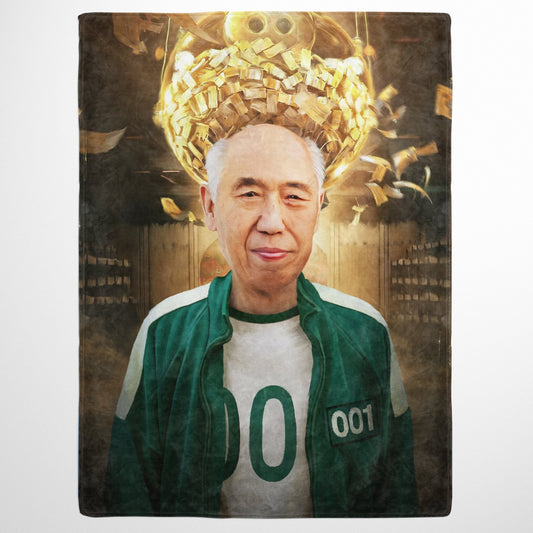 The Player 001 - Custom Fleece Blanket