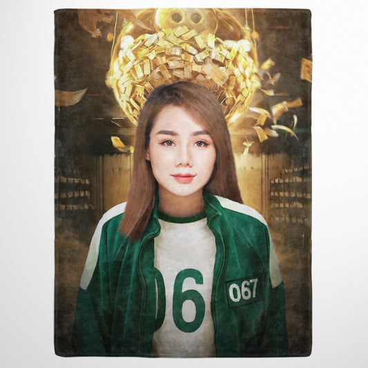 The Player 067 - Custom Fleece Blanket