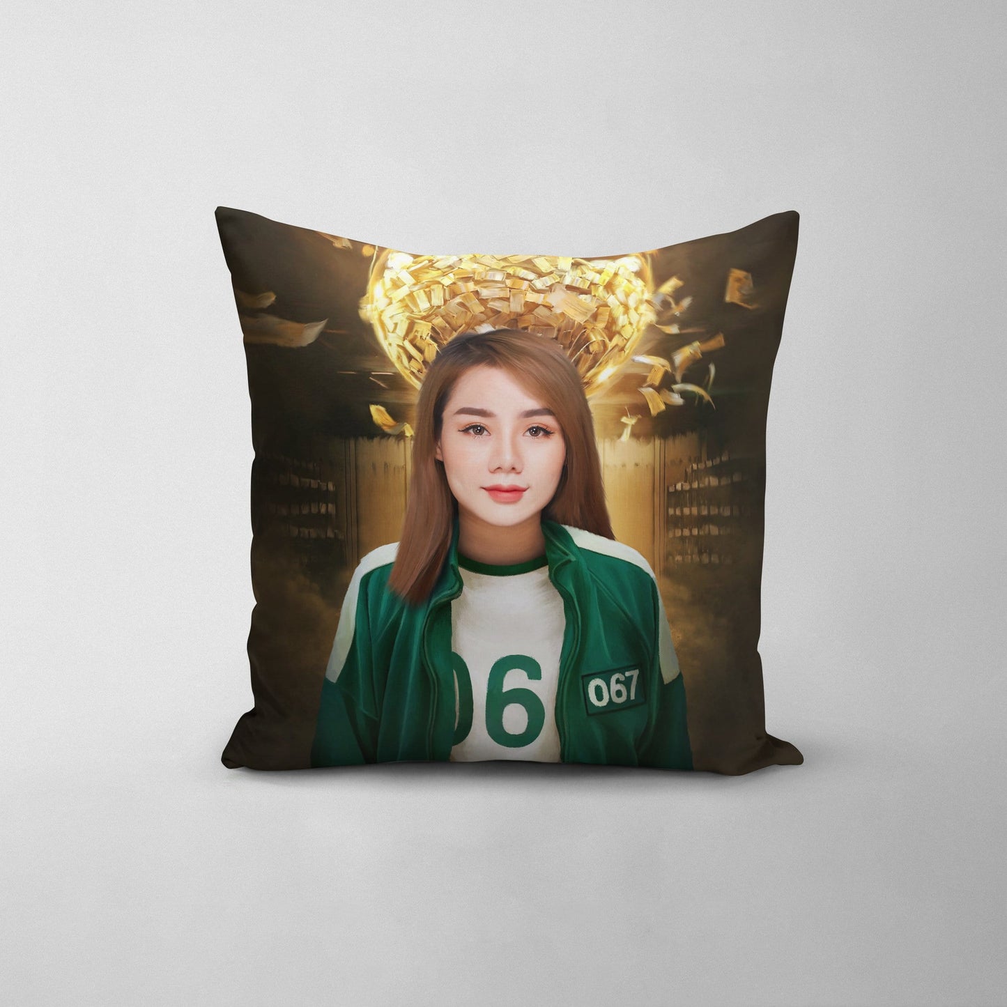 The Player 067 - Custom Throw Pillow