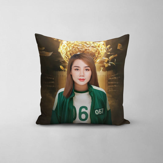 The Player 067 - Custom Throw Pillow