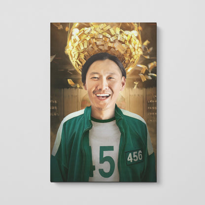 The Player 456 - Custom Canvas