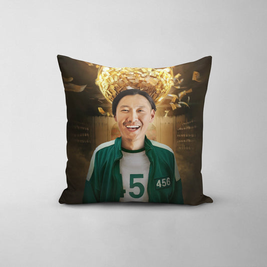 The Player 456 - Custom Throw Pillow