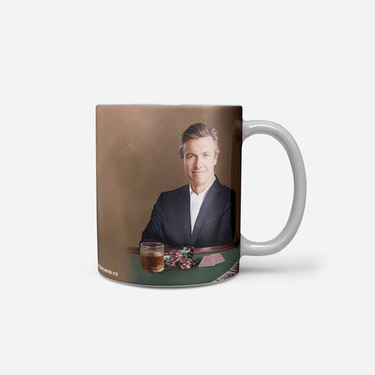 The Poker Player - Custom Mug