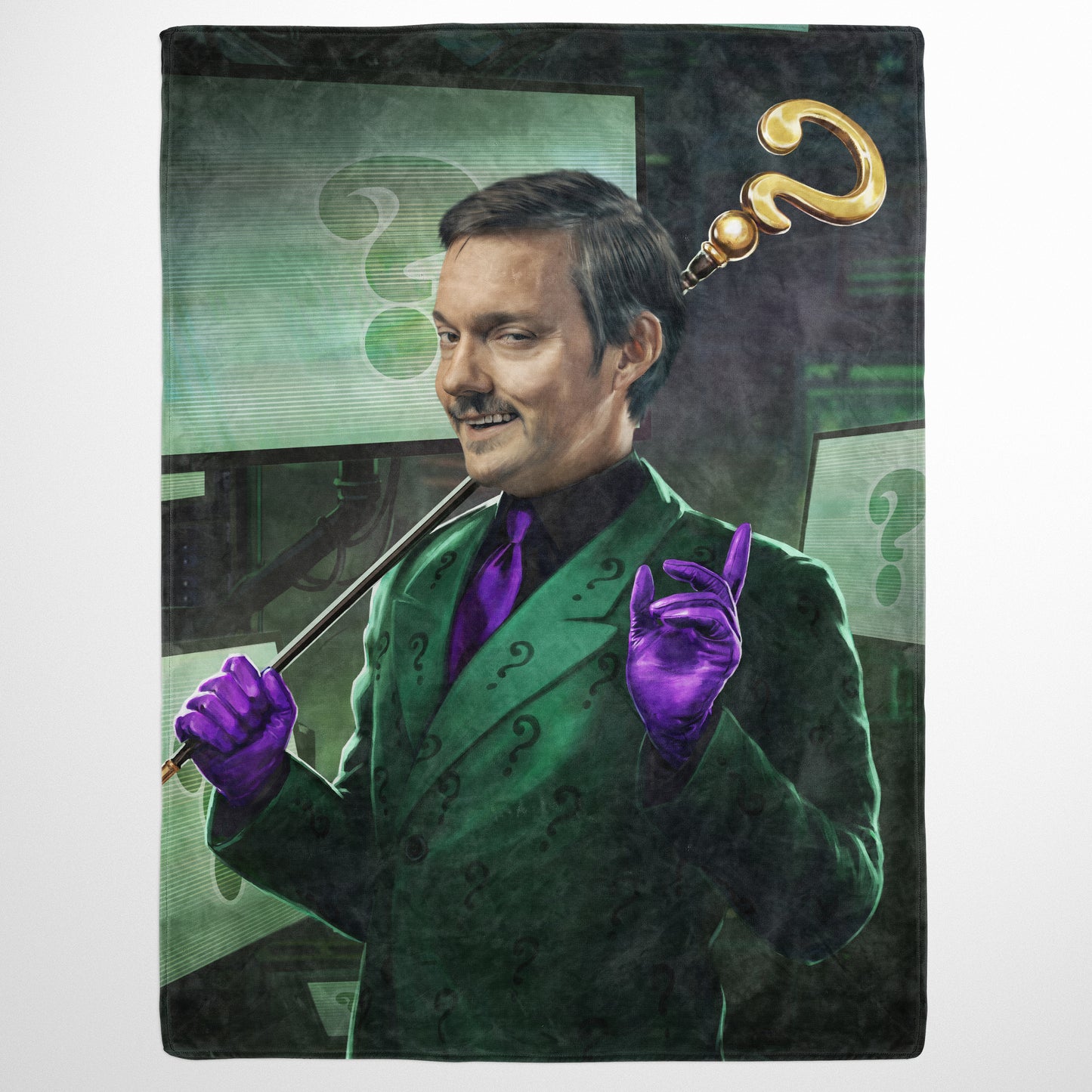 The Puzzler - Custom Fleece Blanket