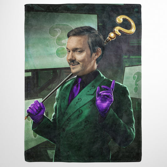 The Puzzler - Custom Fleece Blanket