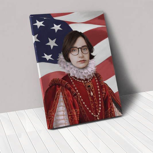 The Queen of Roses USA Edition - Custom Canvas