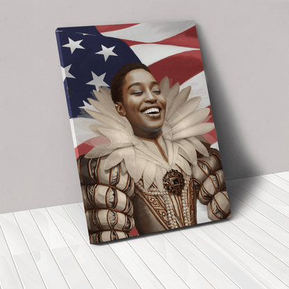 The Queen USA Edition - Custom Canvas