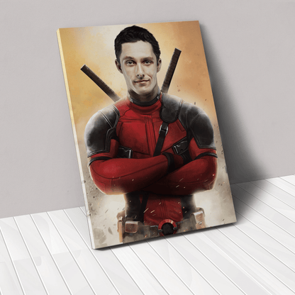 The Red Mercenary - Custom Canvas