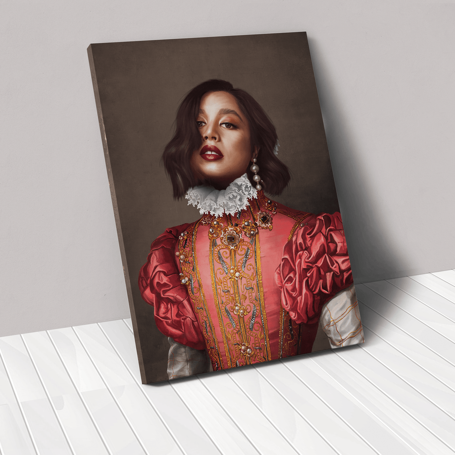 The Red Rose - Custom Canvas
