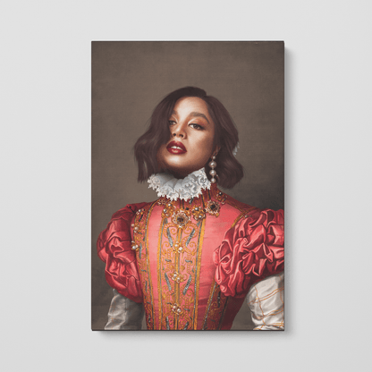 The Red Rose - Custom Canvas