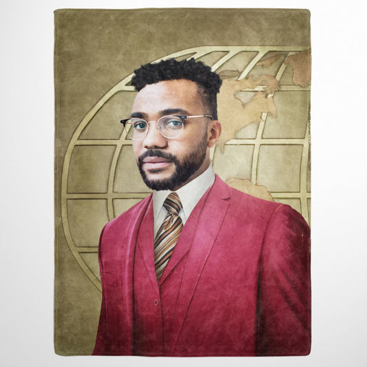 The Reporter - Custom Fleece Blanket