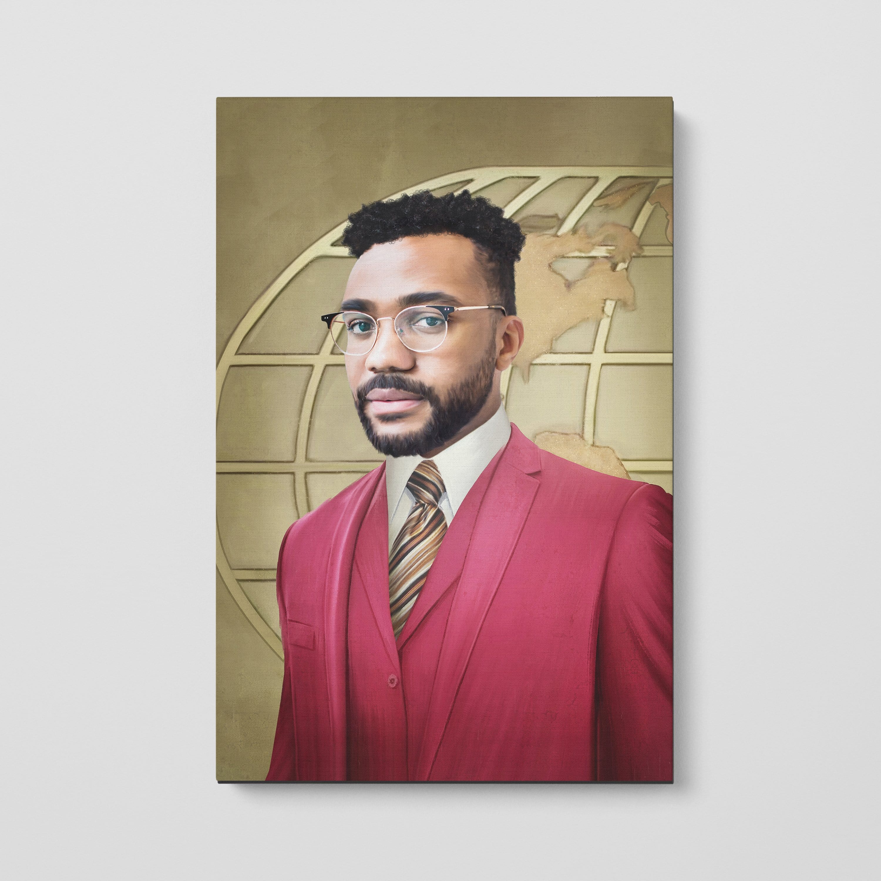 The Reporter | Custom Renaissance Canvas | Masterpiece Me