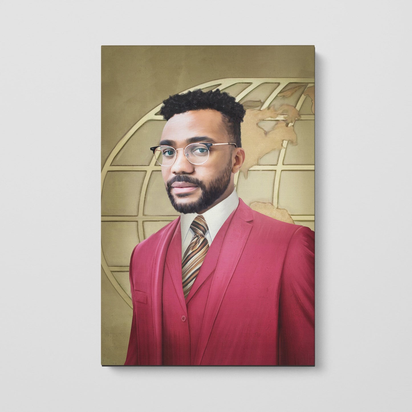 The Reporter - Custom Canvas