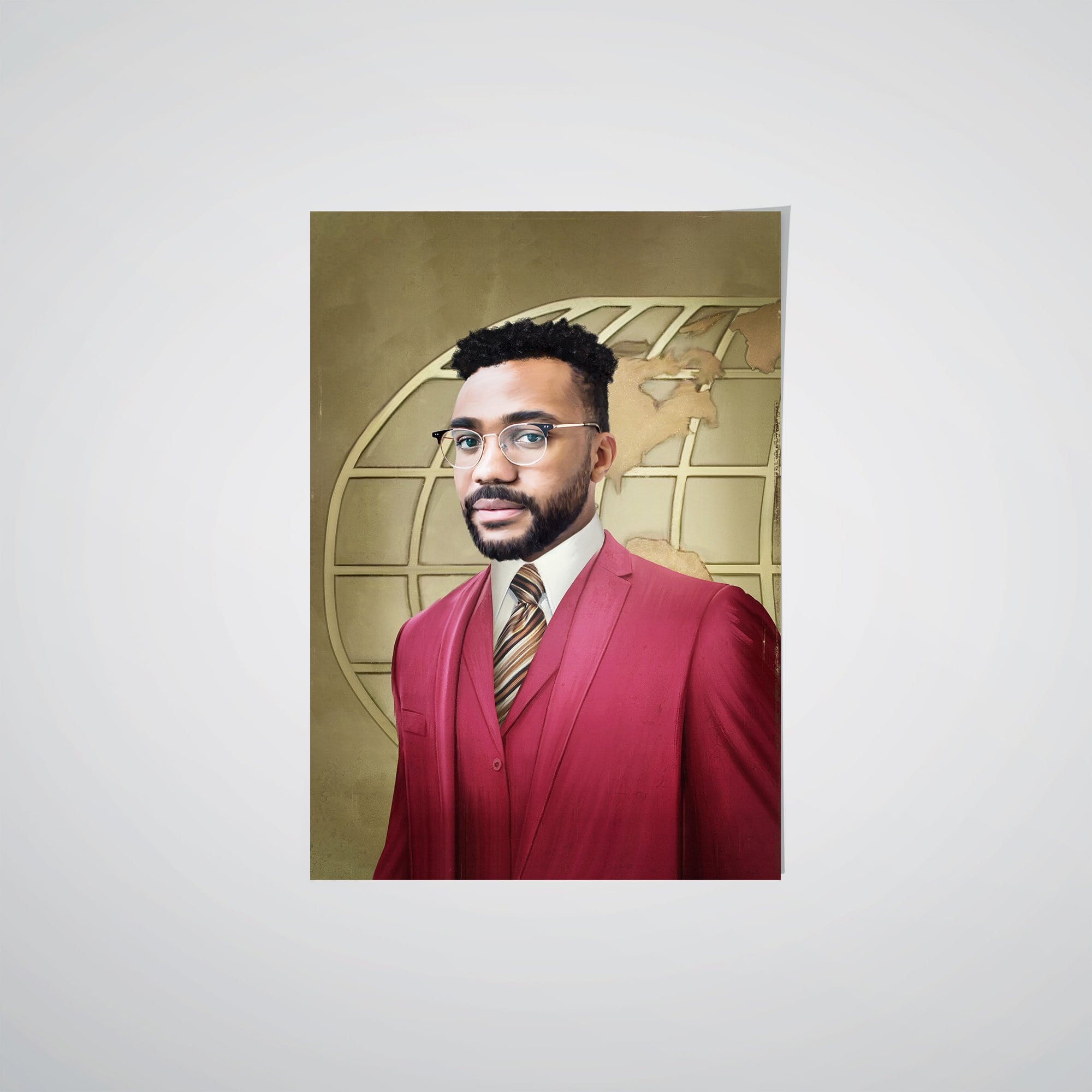 The Reporter | Custom Renaissance Poster | Masterpiece Me