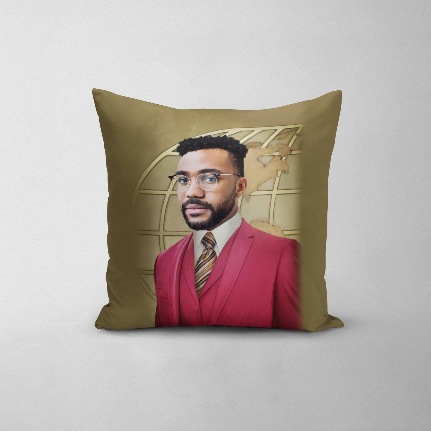 The Reporter - Custom Throw Pillow