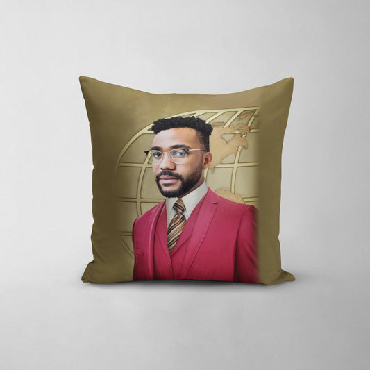 The Reporter - Custom Throw Pillow