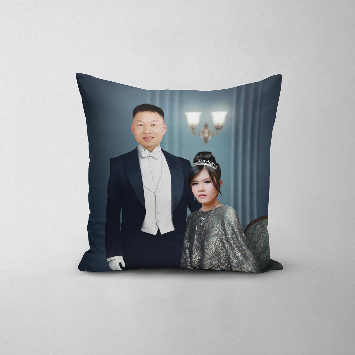The Robert & Cora - Custom Throw Pillow