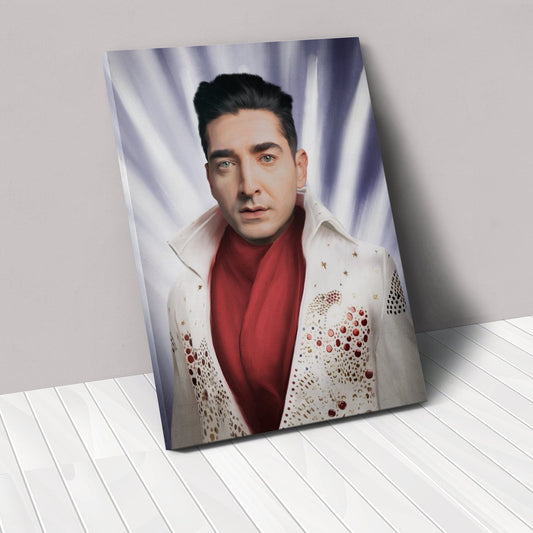 The Rock God - Custom Canvas