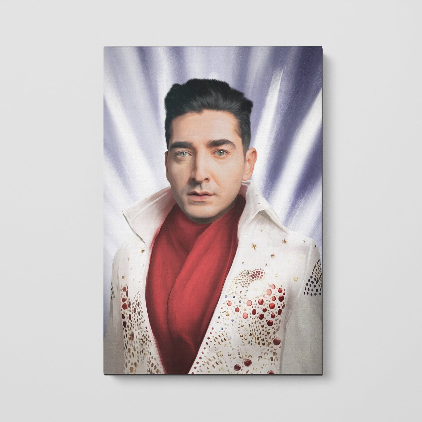 The Rock God - Custom Canvas