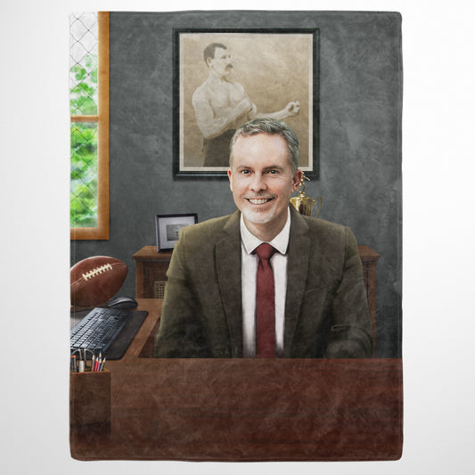 The Ron - Custom Fleece Blanket