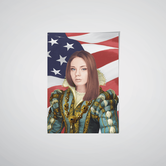 The Sapphire Queen USA Edition - Custom Poster