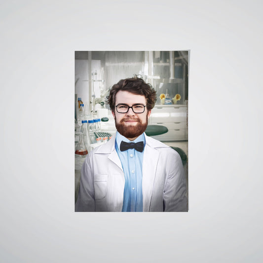 The Scientist - Custom Poster