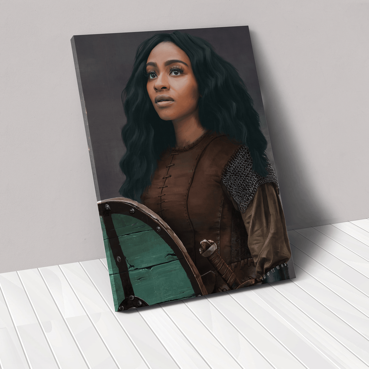 The Shieldmaiden - Custom Canvas