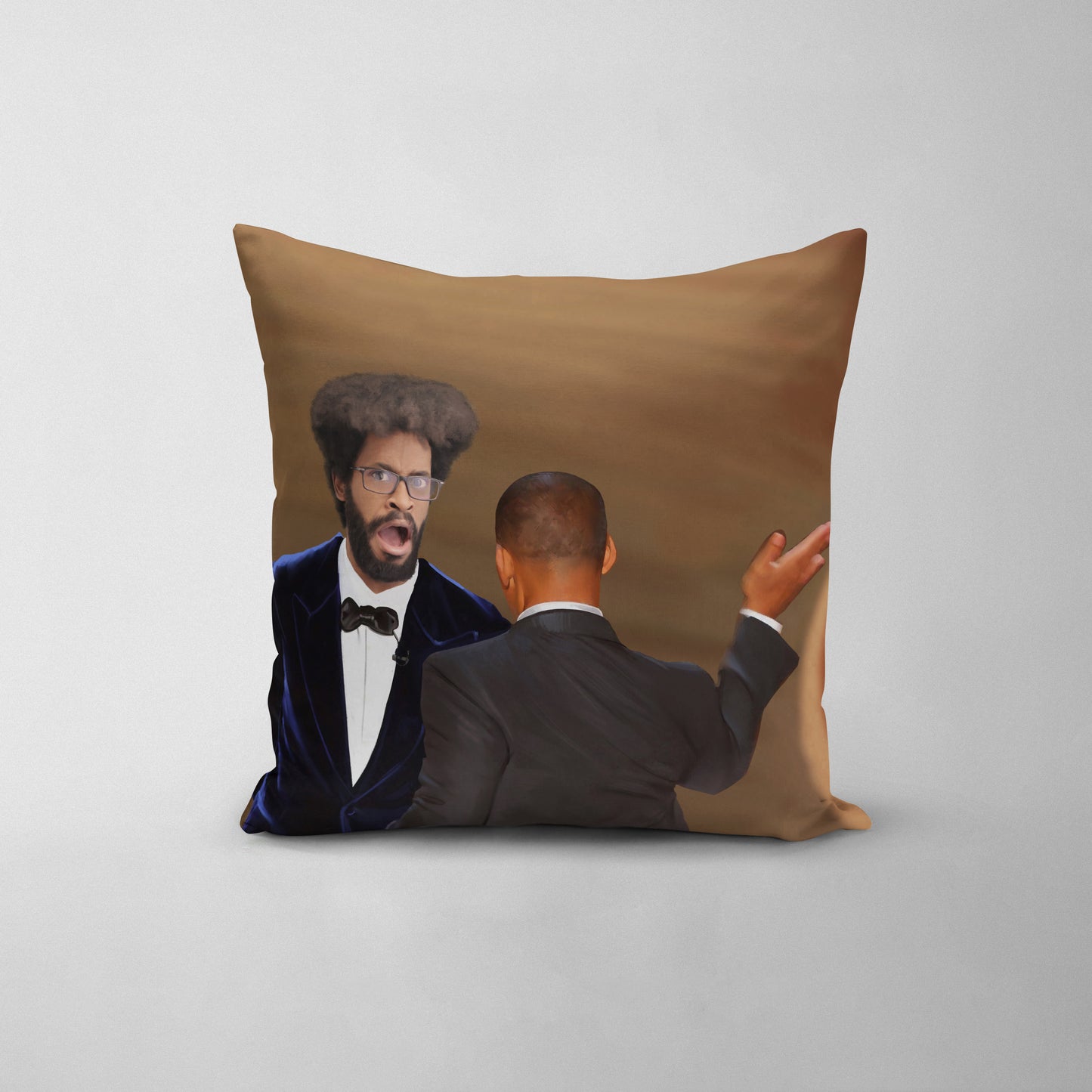 The Slap - Custom Throw Pillow