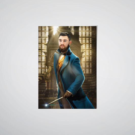 The Smart Wizard - Custom Poster