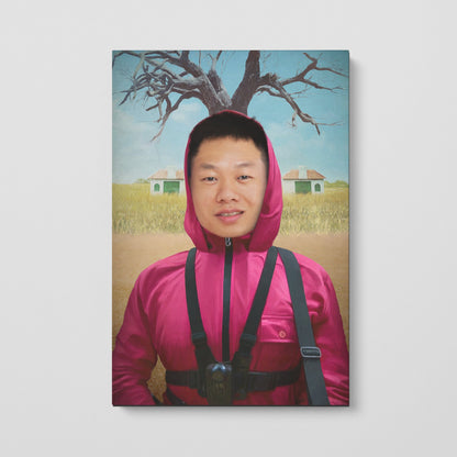 The Squid Guard - Custom Canvas
