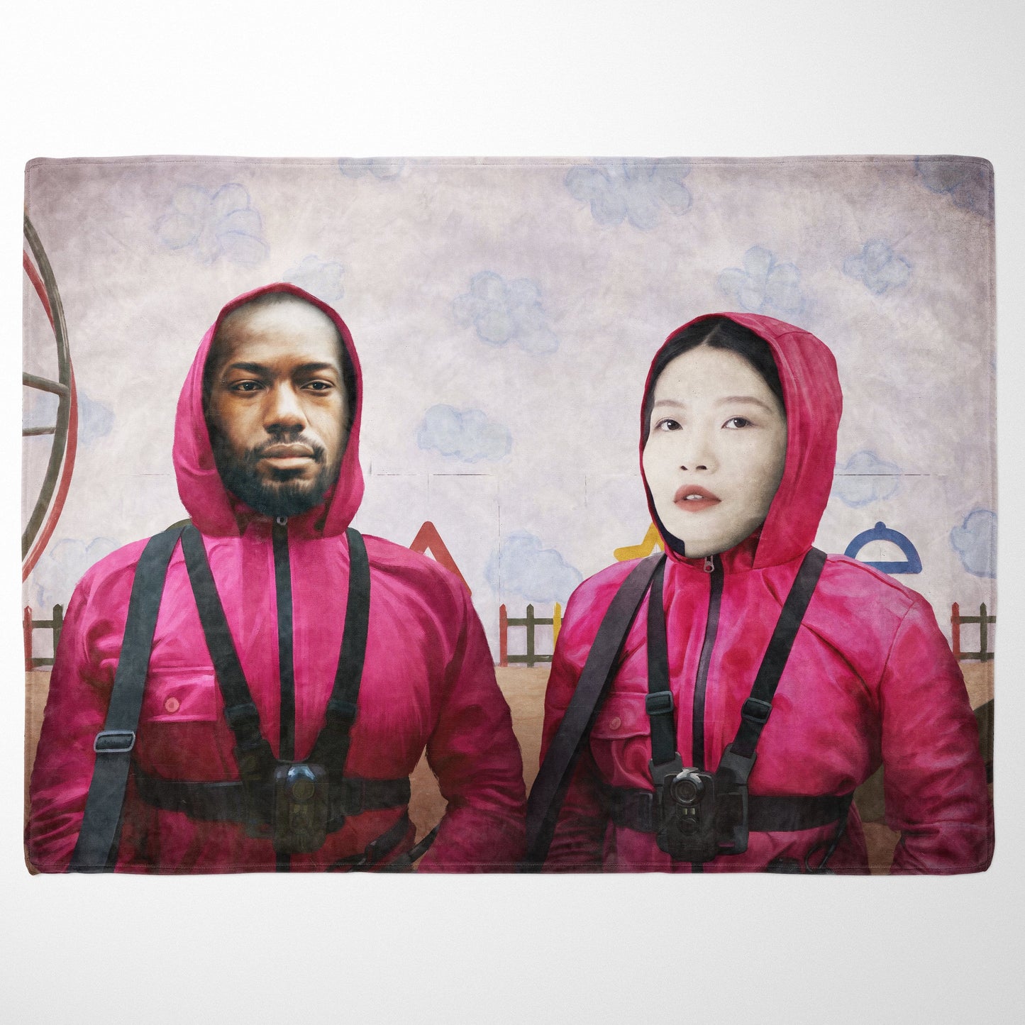 The Squid Guards - Custom Fleece Blanket