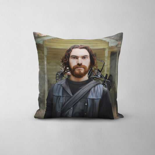 The Survivor - Custom Throw Pillow