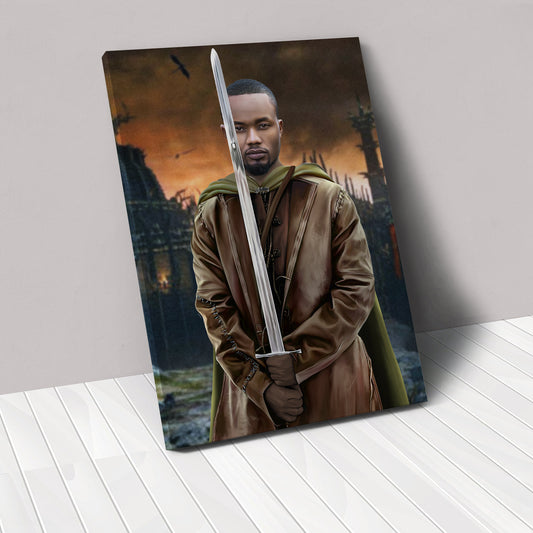 The Swordsman - Custom Canvas