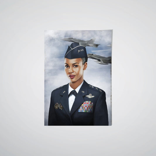The US Air Force (Female) - Custom Poster