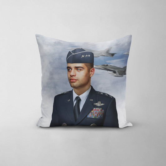 The US Air Force (Male) - Custom Throw Pillow